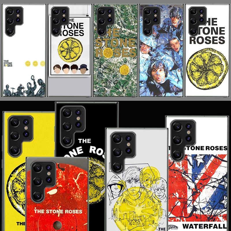 The Stone-R-Roses Capa Phone Case For Samsung S26 Ultra S25 Edge Galaxy S23 S21 S20 S24 FE S22 S10 Plus Cover Clear TPU Shell Co