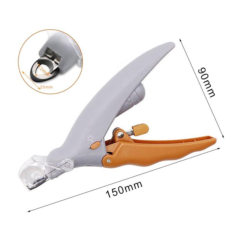 Professionals Pet Dog Cat Nail Clippers Trimmer With Led Light Grooming Electric Grinders Scissors Toe Claw Nail Pet Products