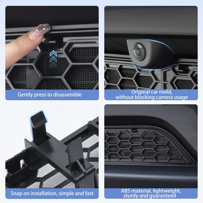 For Tesla New Model YL 2026 Launch Highland Inner Vent Grille Lower Bumper Anti Insect Net Air Inlet Anti Dust Proof Cover