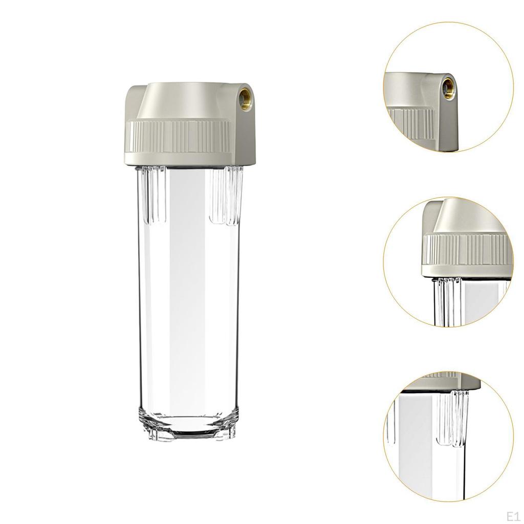 Бутыль Прозрачный Вход 1/2 дюйма Прочный Бытовой прибор Простая установка для 10 Замен