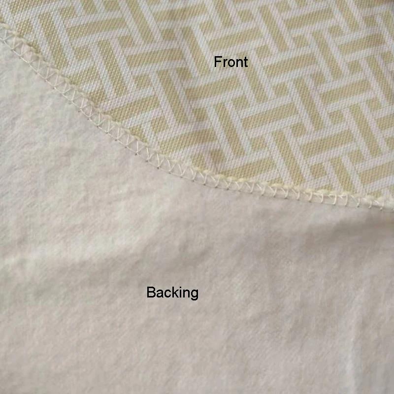 Круглая скатерть для защиты окружающей среды. Мягкая пластиковая скатерть. ПВХ-скатерть водонепроницаемая, маслостойкая и моющаяся.