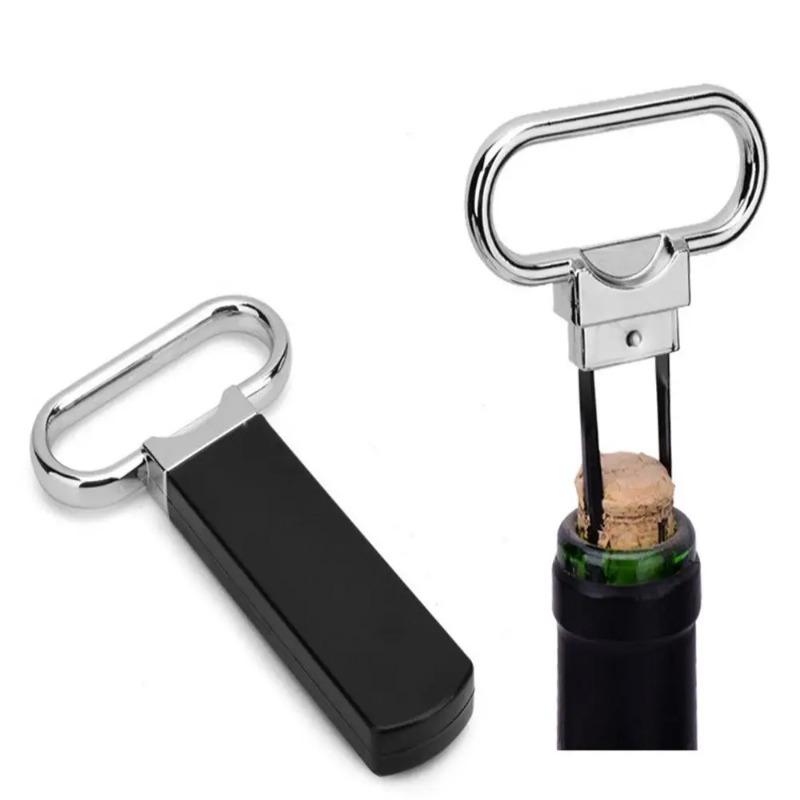 Two-Pronged Cork Puller Wine Opener Professional Red Wine Champagne Sparkling Wine Bottle Stopper Sealer Bar Accessory 5