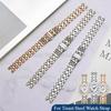 Специальные женские стальные аксессуары для часов Tissot Bellissima Small Lady T126.010 Вогнутый интерфейс Изысканный стальной ремешок для часов
