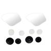 2Pcs Multiple Shapes Blind Spot Mirrors Reversing Rearview  Mirror  Automotive Exterior