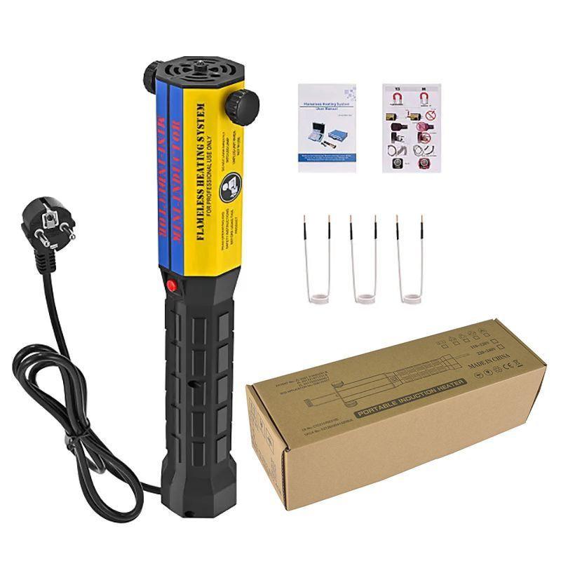 Индукционный нагреватель для болтов 1000 Вт портативный мини