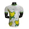 Mens Bamboo Fiber Soccer Jersey Brazil Edition Short Sleeve Football Shirt Winter