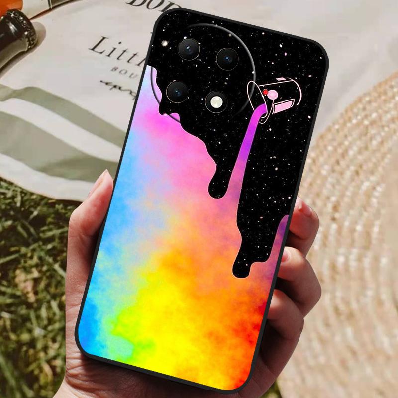 Для чехла Tecno Camon 30S Pro Мягкая силиконовая крышка Черный бампер ТПУ Для чехла Tecno Camon 30 4G / 30S 30 Pro 5G Чехол Funda Чехлы для телефонов