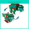 Gogo Dino Transforming Car Airplane Boat Crane Toy For Children