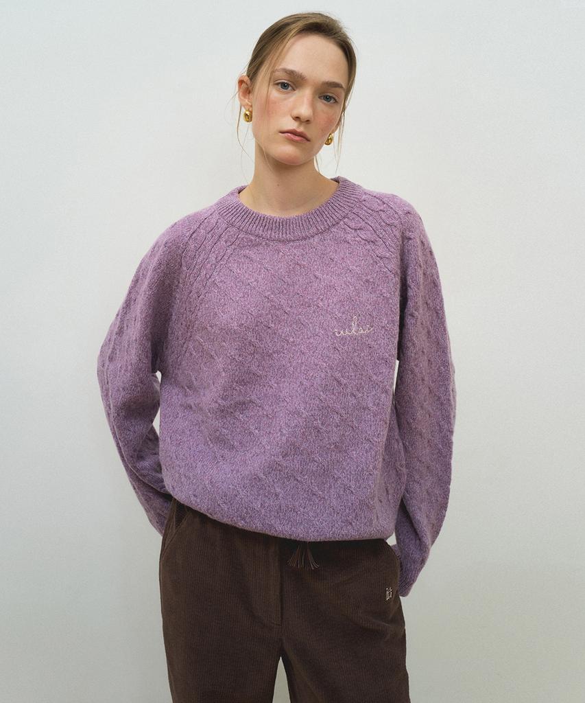 IULAI Peru Pullover Lavender