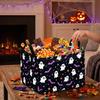 Clothing Box Halloween Snack Baskets Large-capacity Bat Storage Bin New Boo Basket  for Room Decor