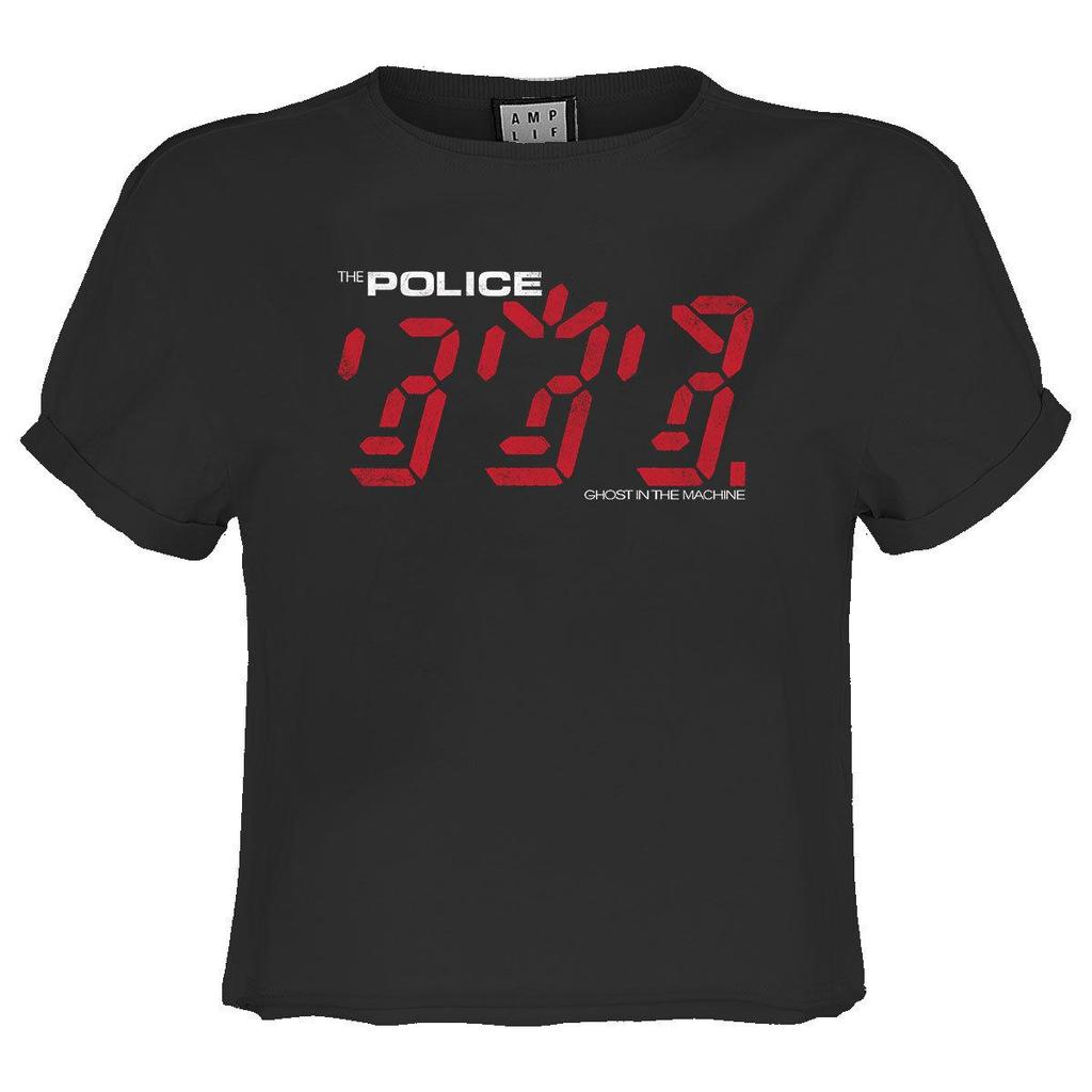 Amplified Womens/Ladies Ghost In The Machine The Police Crop Top