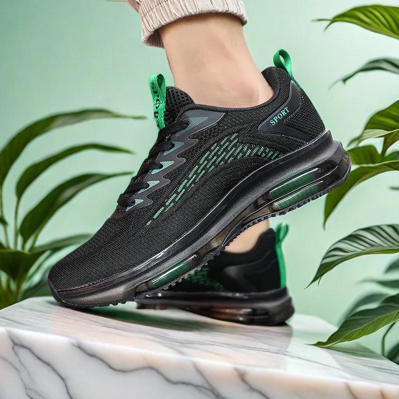 Модная мужская зимняя обувь Продвинутые мужские кроссовки Некожаные Повседневные кроссовки Мужская Самая Удобная Мужская Защитная Обувь Амортизирующая Теннисная Стильная