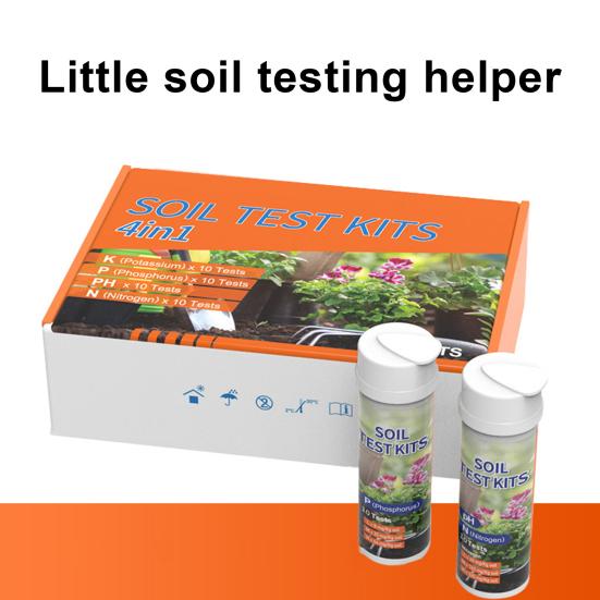 40 листов бумаги для анализа почвы 4 в 1 набор для анализа почвы на PH азот фосфор калий для помещений и улицы набор для анализа почвы для сада и двора фермы