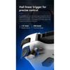 Wireless mobile game controller D11, expandable, with Hall triggers, compatible with tablet devices, supports tablet switching