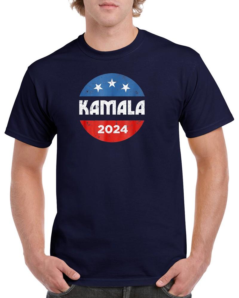 Kamala Harris T-Shirt President Campaign Button Vote 2024 For The People GKH02 Unisex T-Shirt