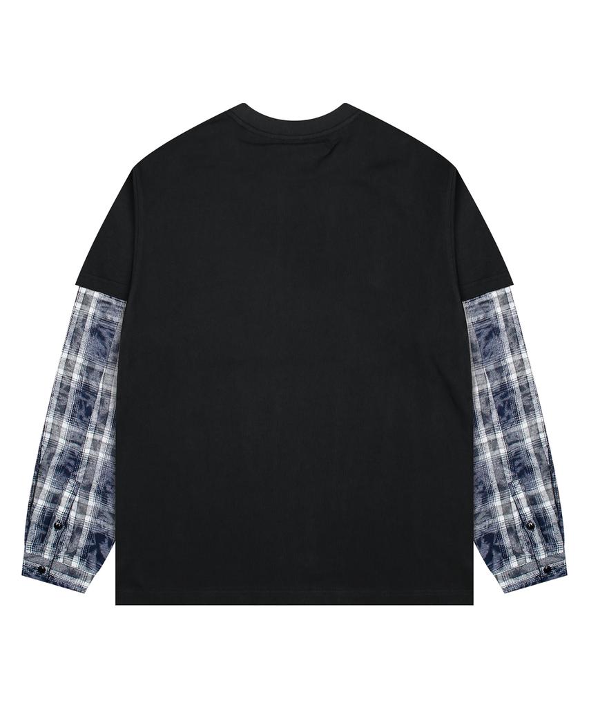 GLACK Gt136 Shirt Layering T-Shirt (Black)