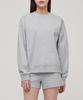 MUSINSA STANDARD WOMAN Женский полуoversize свитшот [Средне-серый]