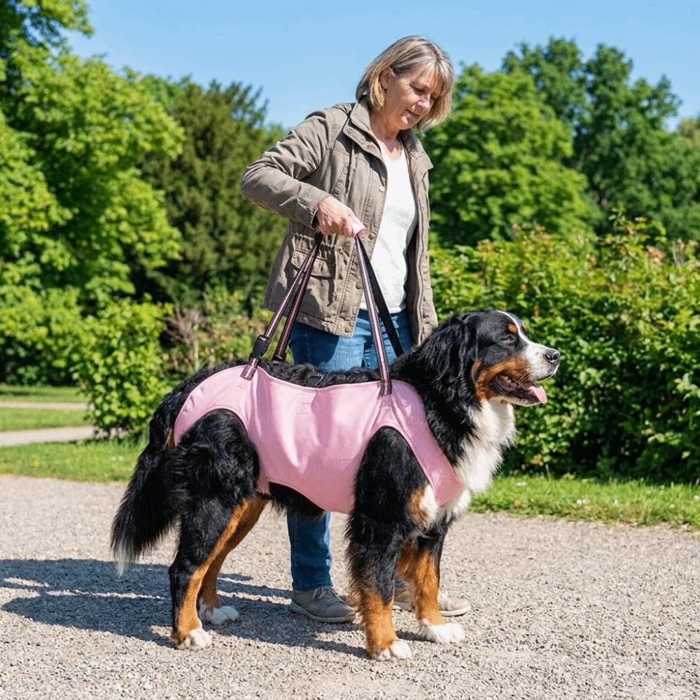 Thickened Grip Dog Lift Harness Adjustable Pet Auxiliary Vest Dog Assistance Strap Disability Aid