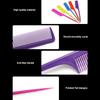20pcs Anti Static Flat Teeth Comb Professional Heat Resistant Comb Hair Styling Tool  For Women