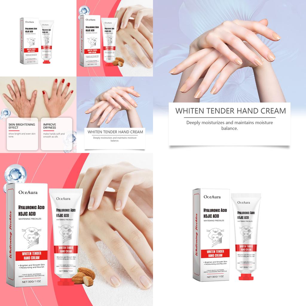Oceaura Women's Hand Cream Nourishing Moisturizing Hydrating Dry Skin Relief 30g