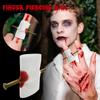 Halloween Role-playing Toys, Prank Tool Set, Fake Blood Nail Piercing Toys