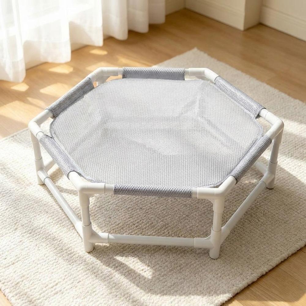 Removable Pet Camping Bed Portable Pet Cool Nest Furniture Supplies Cat Hammock Home Indoor