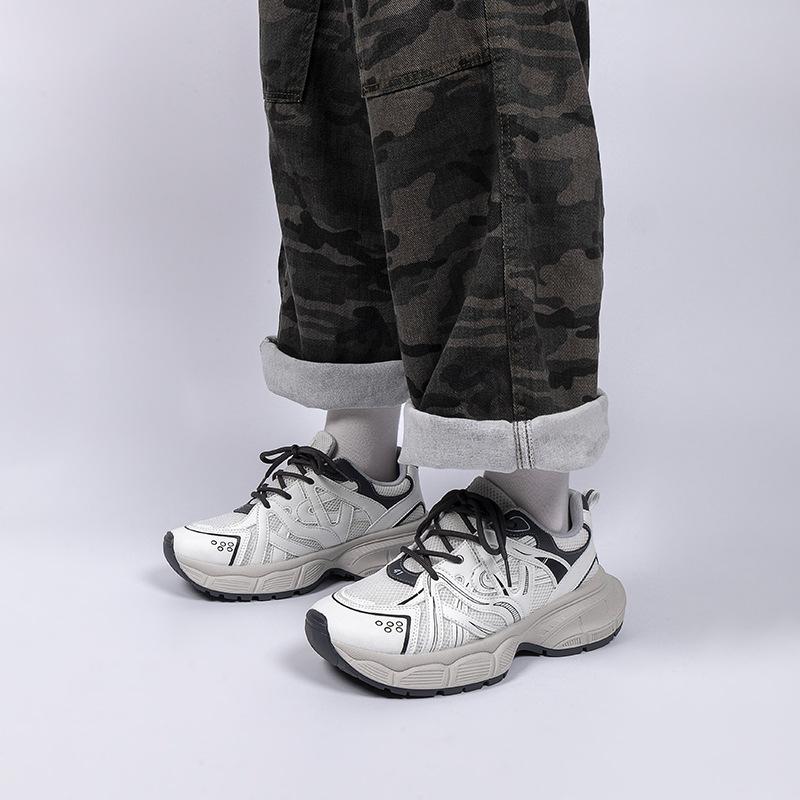 Global mesh sports shoes men's ZHQ-XA379 summer casual soft-soled lightweight running shoes breathable dad shoes