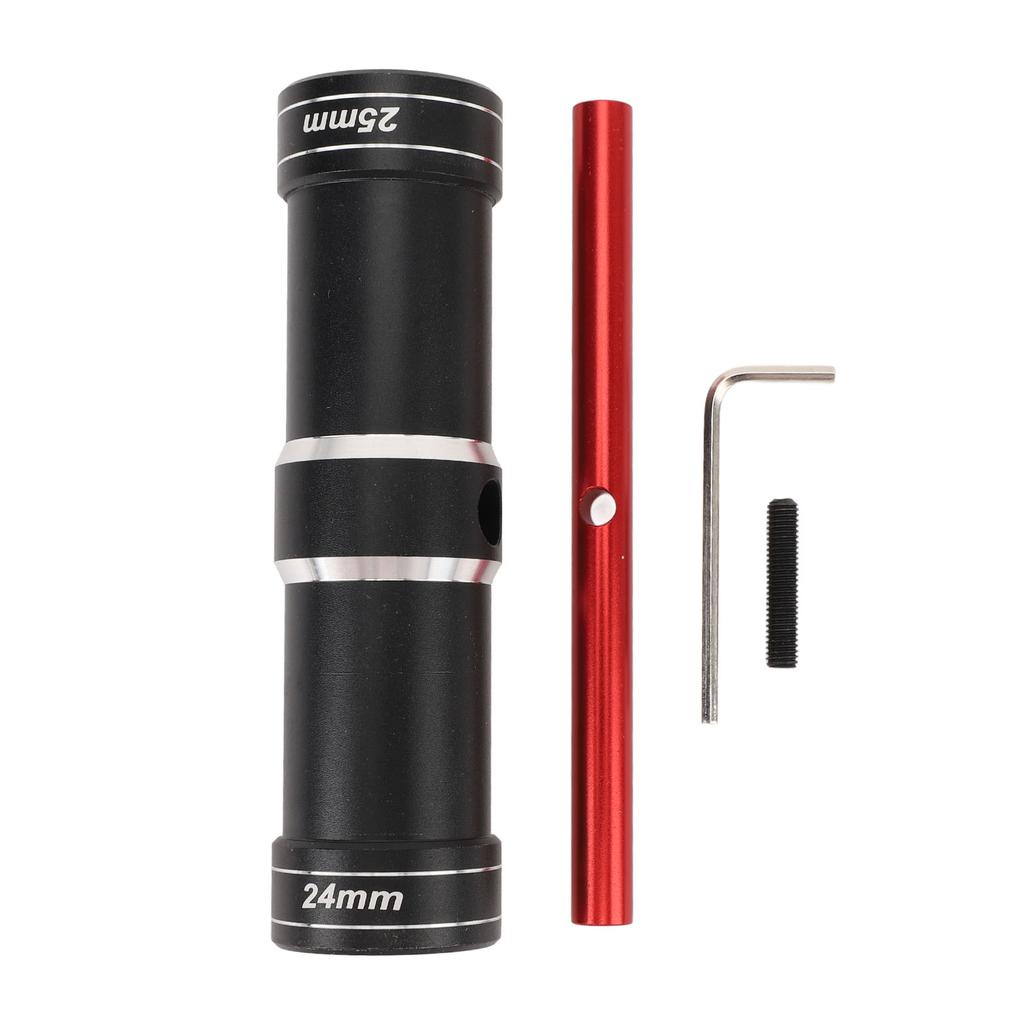 RC Car Wheel Hex Wrench Aluminum Alloy 4.0mm 5.5mm 24mm 25mm RC Hex Adapter Wheel Wrench for Arrma 1 5 RC Car Red