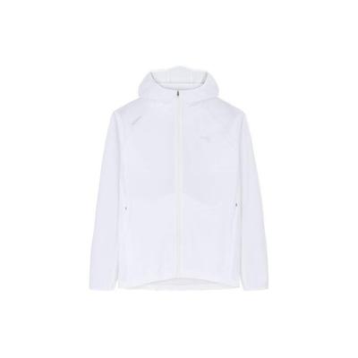 Спортивная куртка Running Series Solid Color Zip с капюшоном, женские куртки Pure-White 162425601-3