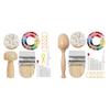 Darning Loom Kit Darning Egg Darning Mushroom Knit Patch Kit Speedweve Mini Darning Loom Thread Large Eye Needles Pin Cushion for Darning Socks