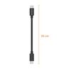 Cable 20cm USB-C USB-C Noir pour Samsung Galaxy A3 2017 / A5 2017 / A8 2018 / A9 2018 Phonillico®