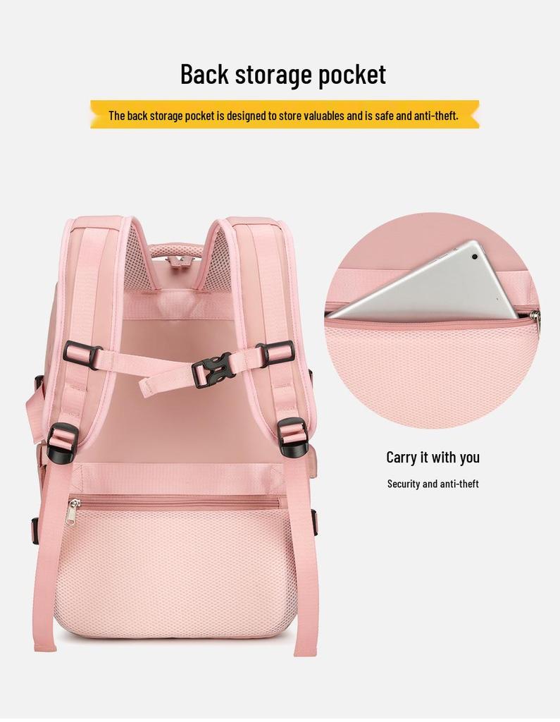 Мужской водонепроницаемый дорожный рюкзак большой вместимости для ноутбуков