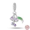 Fashion S925 Silver Colorful Butterfly Dragonfly Hummingbird Spring Series Charms Beads Fit  S925 Original Bracelet Jewelry