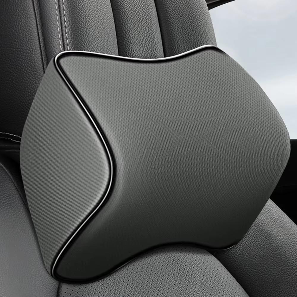 High Flexibility Memory Foam Rest Back Pillow for Car Seat Slow Rebound Backrest Lumbar Support Cushion Relieve Body Soreness