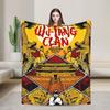 Теплый Плед Декоративный 90-е Bee Wu Clan T-tangs Накидка Плед Фланелевое Покрывало для Гостиной Графический Чехол на Диван-кровать