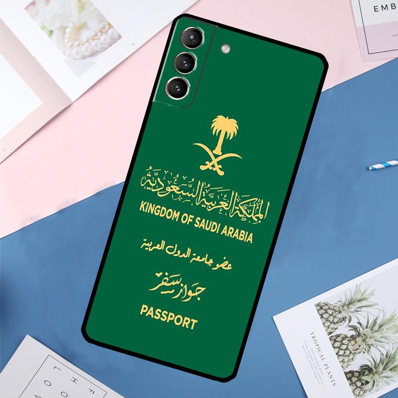 Чехол-футляр с флагом Королевства Саудовская Аравия для Samsung Galaxy S22 S23 S24 Ultra S9 S10 Plus Note 10 20 Ultra S20 S21 FE
