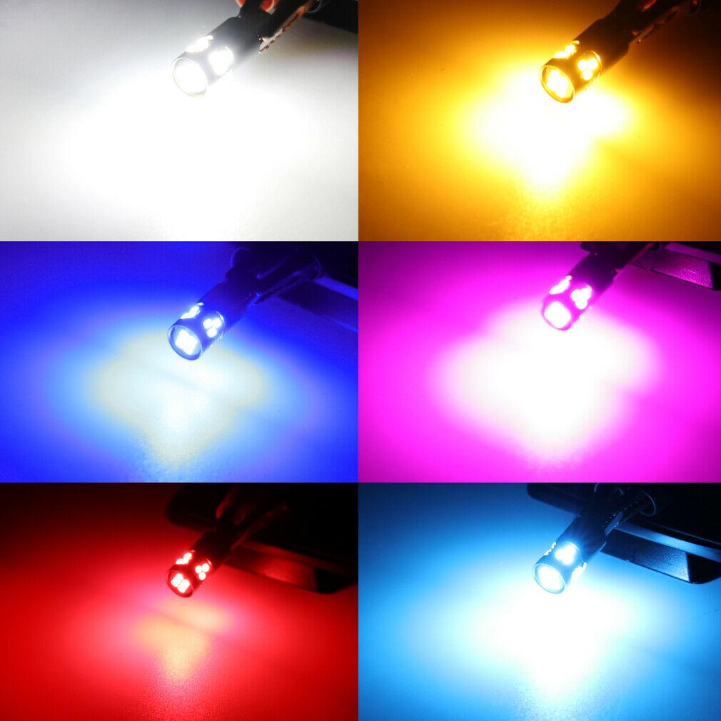 2 шт. супер яркие светодиодные лампы T10 W5W светодиодные лампы 3030 салона автомобиля лампа для чтения габаритная лампа 168 194 светодиодная автоклиновая парковка 12 В для автомобилей