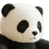 Panda Doll Emotional Support Plush Realistic Hug Motion Stuffed Animal Doll Stress Relief Ultra-Soft Comfort Toy