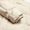Fila Оригинальная Трендовая Универсальная Мягкая Удобная Теплая Свободная Короткая Пуховая Куртка Женская Куртка Пшеничная Солома F51W549905FBG