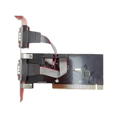 Карта расширения PCI с 2 последовательными портами RS232 для управления автоматизацией, быстрая передача данных, промышленное оборудование