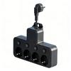 5 Outlet Wall Sockets with 2 USB And 2 Type C Ports Rotating 180 Degrees For Multiple Device Charging