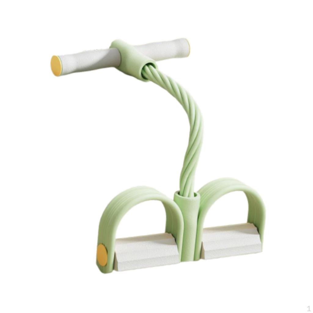 Ankle Pedal Resistance Band with Elastic Rope for Indoor Fitness