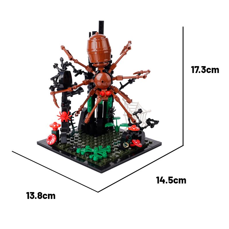 MOC Кубики Игрушки Оружие Средневековый Город Строительные Блоки Фигурки Солдат Сторожевая Башня Дозорная Башня Подвесная Клетка Щит Аксессуар Дети