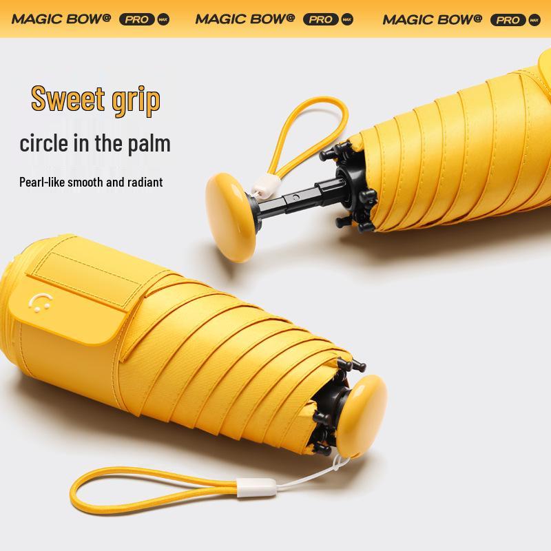 Мини Ультралегкие Капсульные Зонты: Женский солнцезащитный крем и защита от УФ-лучей с индивидуальной рекламой.