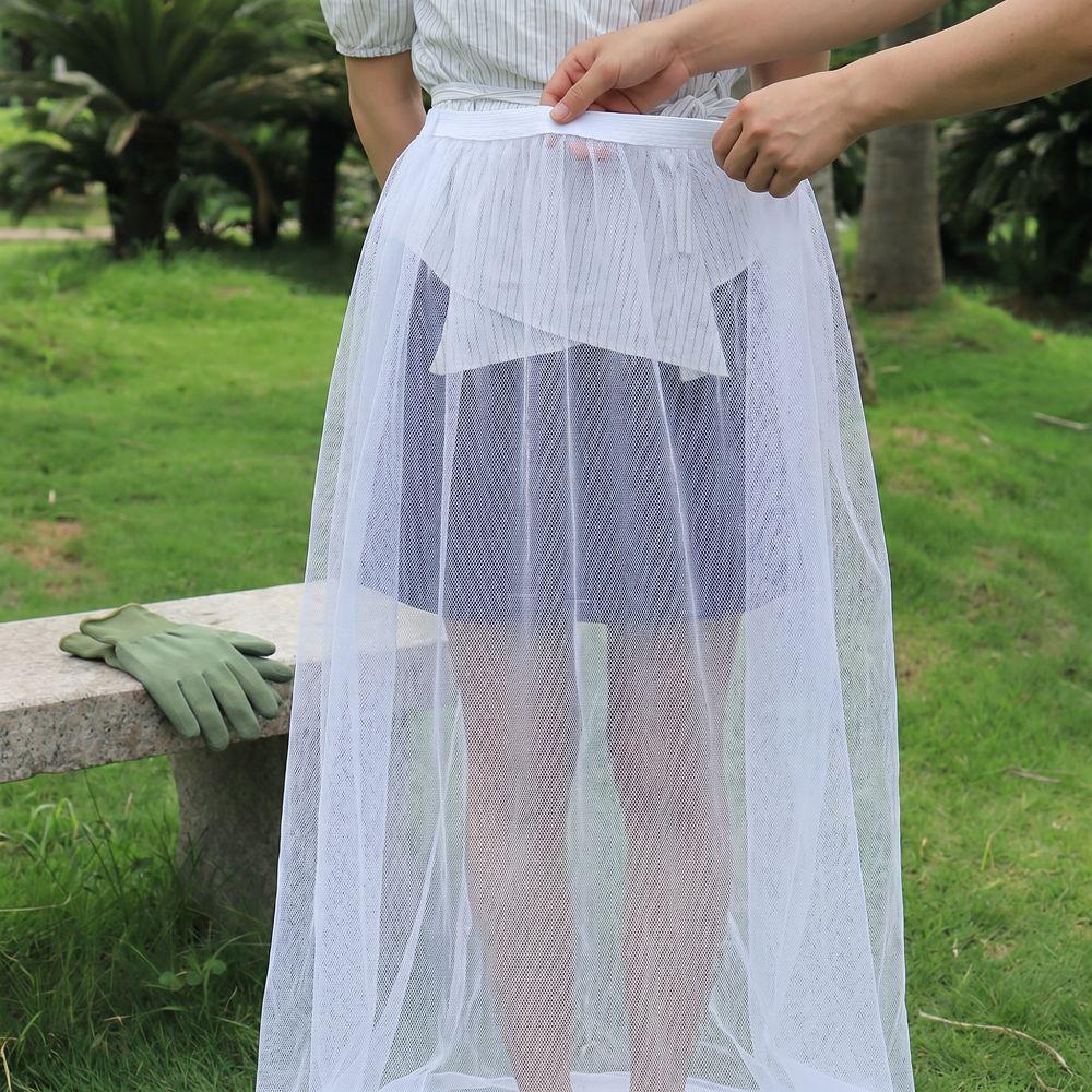Bee Repellent Women's Net Dress Anti-Bug Net Mosquito Repellent Cover Summer Wear