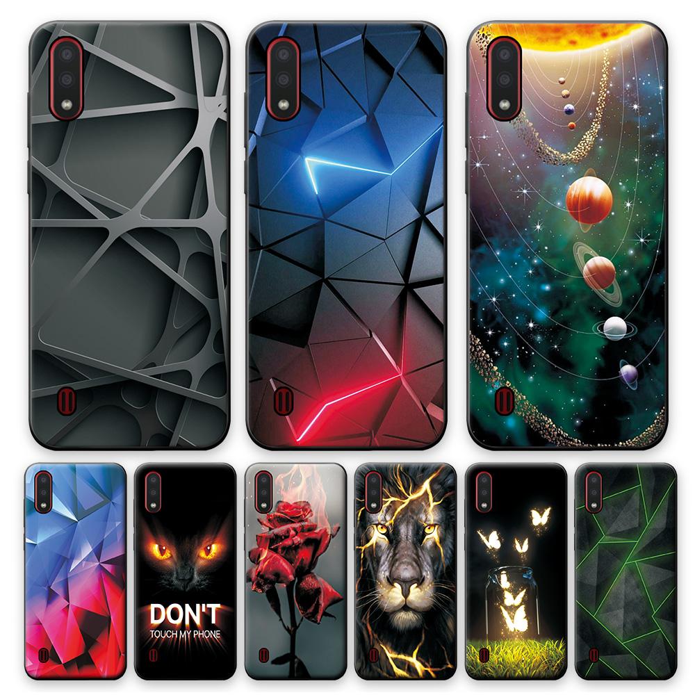 Case For Samsung Galaxy A01 Case A01 Bumper 5.7inch Soft Silicon Back Cover Phone Case For Samsung A01 GalaxyA01 A 01 A015 Coque