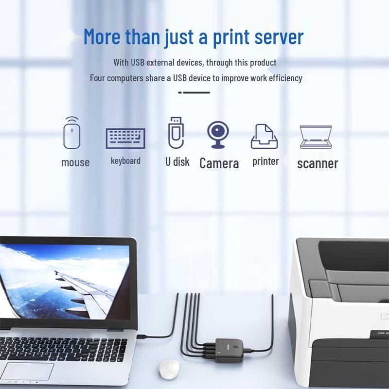 Shengwei US-401 4-портовый USB-переключатель для общего доступа
