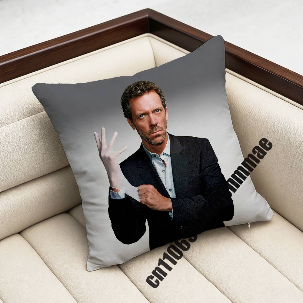 For American Flag Lgbt Gay H-House Md Malpractice Throw Pillow Case Sham 45X45Cm 40X40Cm Square Car Pillowcase Pad Cushion Cover