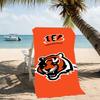 Beach Towel with Cincinnati Bengals LOGO Pattern - soft,absorbent,machine washable Lightweight&Modern,swimming,Travel Essentials