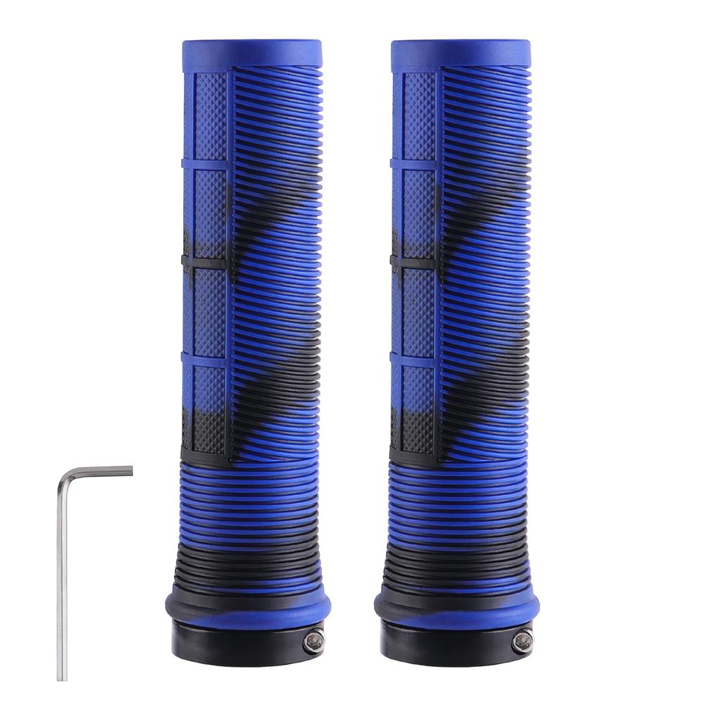 Bike Handlebar Grips Shock Absorbing Bicycle Handle Bar Grips MTB Mountain Bike Handlebar Cover for 22.2mm Handlebar